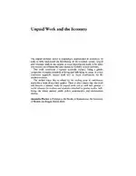 Cover Image of Unpaid Work and the Economy