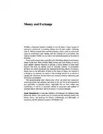 Cover Image of Money and Exchange
