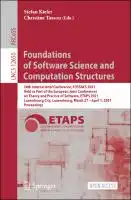 Cover Image of Foundations of Software Science and Computation Structures