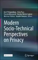 Cover Image of Modern Socio-Technical Perspectives on Privacy