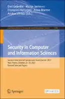 Cover Image of Security in Computer and Information Sciences