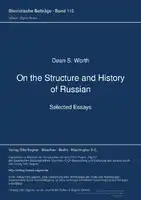 Cover Image of On the Structure and History of Russian. Selected Essays