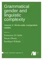 Cover Image of Grammatical gender and linguistic complexity, Volume 2