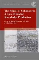 Cover Image of The School of Salamanca: A Case of Global Knowledge Production