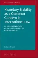 Cover Image of Monetary Stability as a Common Concern in International Law
