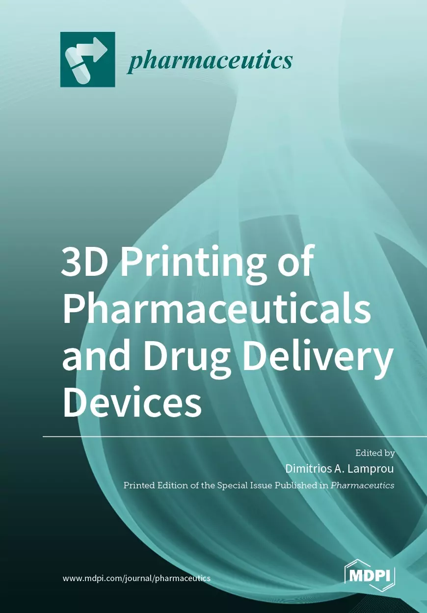 Cover Image of 3D Printing of Pharmaceuticals and Drug Delivery Devices