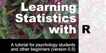 Cover Image of Learning Statistics with R