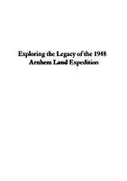 Cover Image of Exploring the Legacy of the 1948 Arnhem Land Expedition