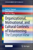 Cover Image of Organizational, Motivational, and Cultural Contexts of Volunteering