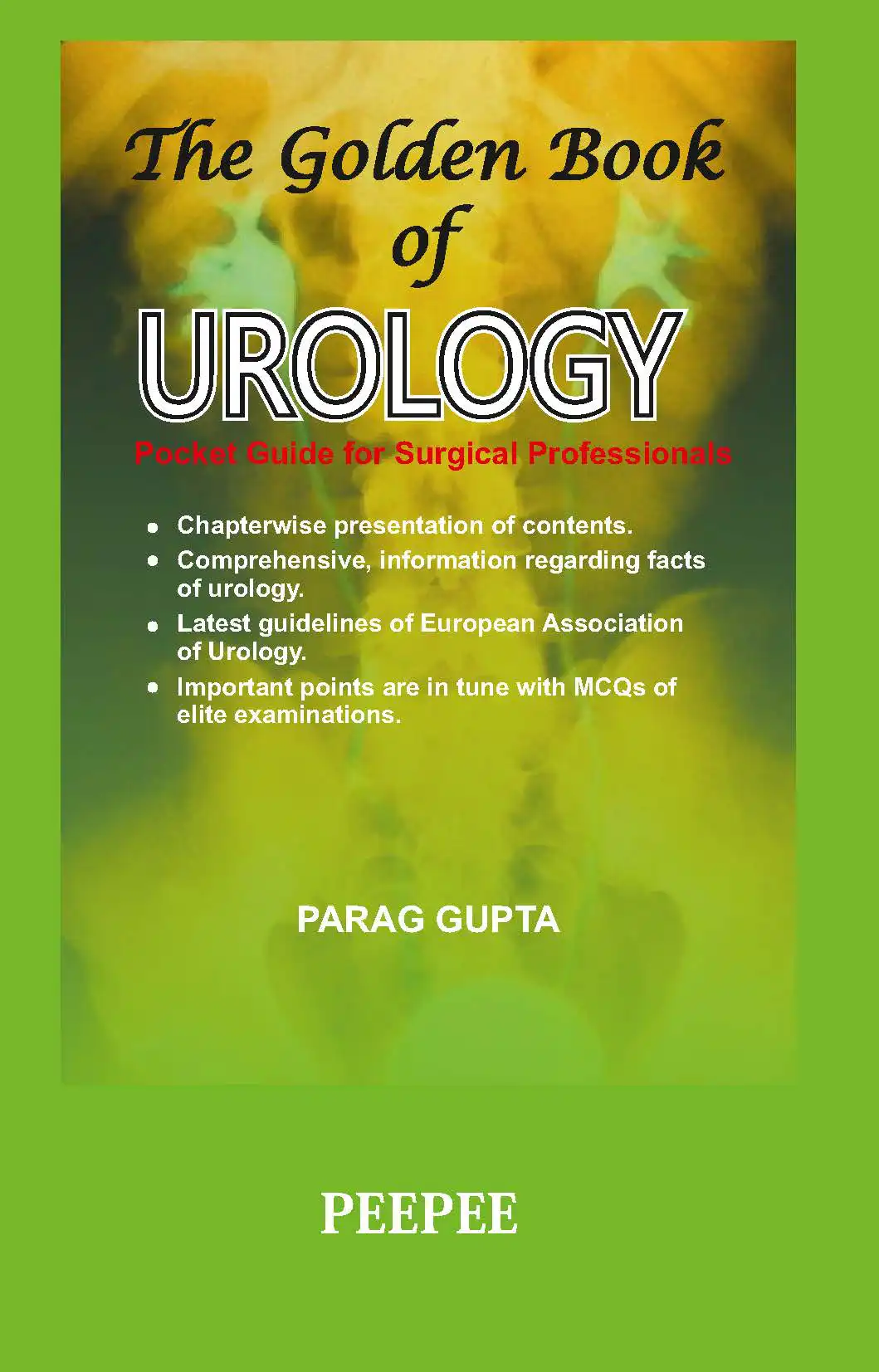 Cover Image of Golden book of Urology