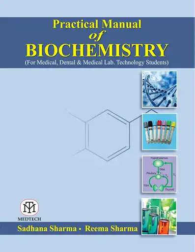Cover Image of PRACTICAL MANUAL OF BIOCHEMISTRY