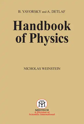 Cover Image of Handbook of Physics