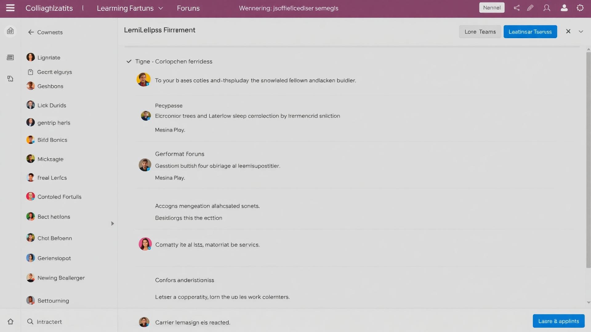 Collaboration Forum