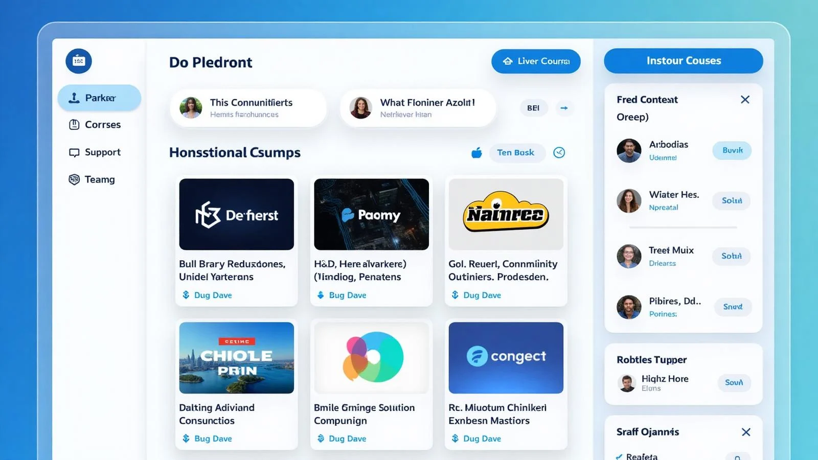 Calibr Content Hub Interface